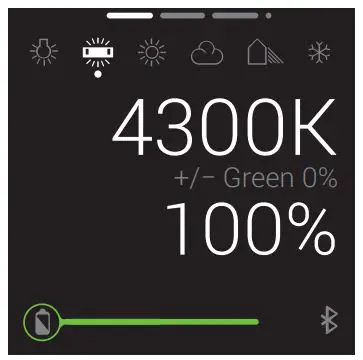 LUXLi FIDDLE Pocket-sized Multicolor LED Light User Manual - CCT Mode