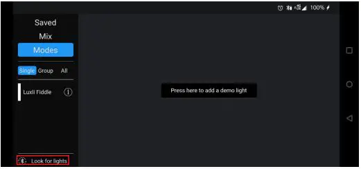 LUXLi FIDDLE Pocket-sized Multicolor LED Light User Manual - Using the Fiddle with the Composer App