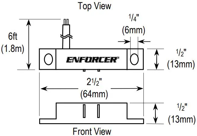 ENFORCER SSW-113H Water Sensor-fig2