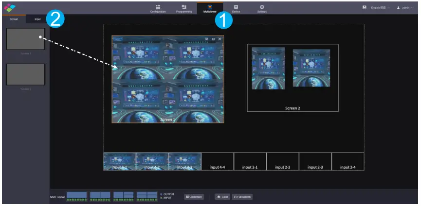 NOVASTAR H Series Video Wall Splicer -- MULTIVIEWER