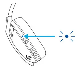logitech G435 Ultra Light Wireless Bluetooth Gaming Headset - BLUETOOTH CONNECTION 2