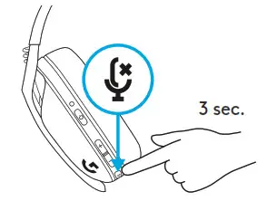 logitech G435 Ultra Light Wireless Bluetooth Gaming Headset - SWITCH BETWEEN LIGHTSPEED 1