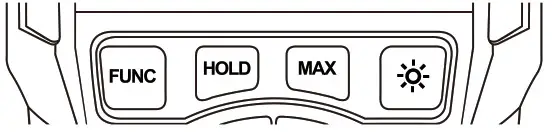 AstroAI M2KOR Digital Multimeter - BUTTON FUNCTIONS