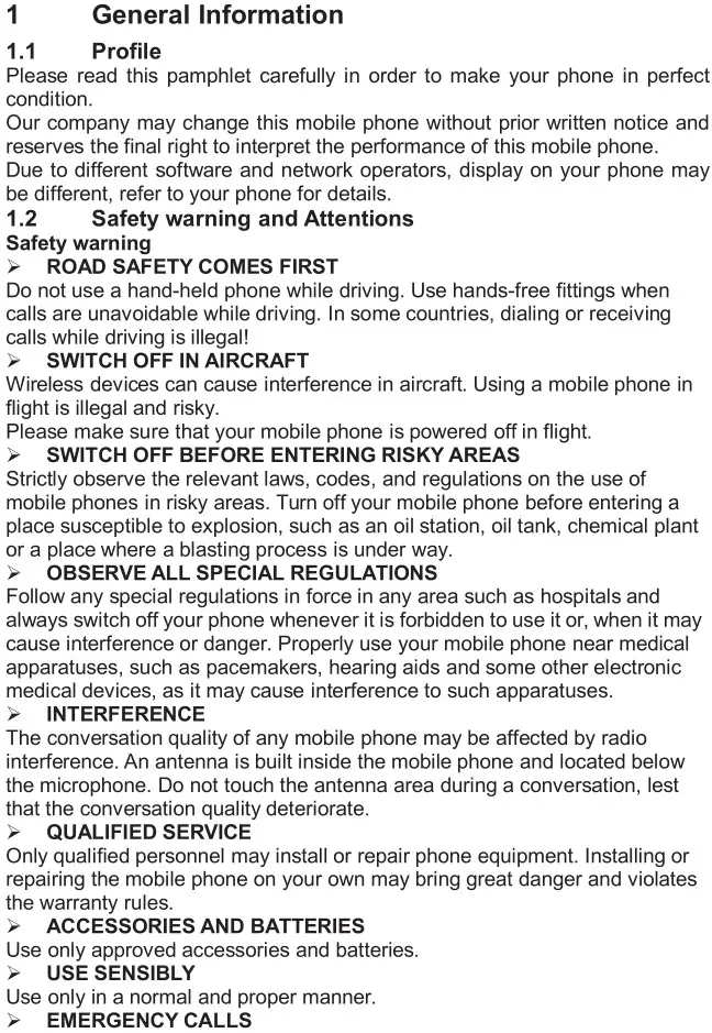 SKY DEVICES Elite C5 Smartphone - General Information 1