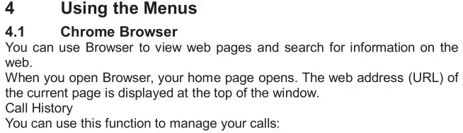 SKY DEVICES Elite C5 Smartphone - Using Your Menus 1