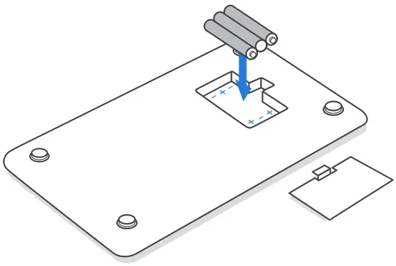 ETEKCITY Smart Nutrition Scale ESN00 Series - AAA batteries