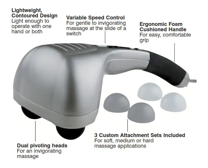 Homedics PA-1 Percussion Massager - PercussionMassager