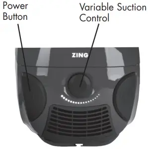 Bissell-4122-Variable-suction-power-control