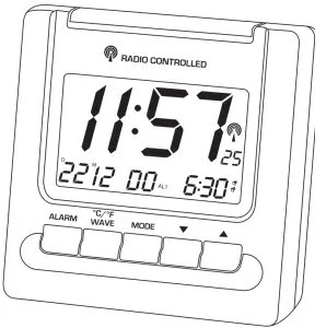 hama 186331 Radio Controlled Clock RC200