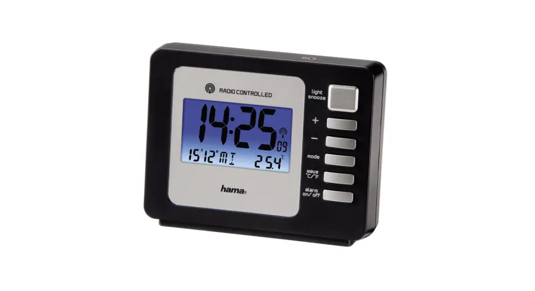 Hama 186331 Radio Controlled Clock Rc200 Instructions