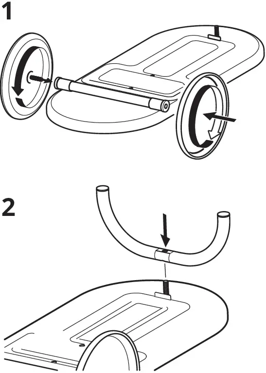 IKEA 104.922.43 CHILISTRAN Plant Stand with Wheels Instruction-2