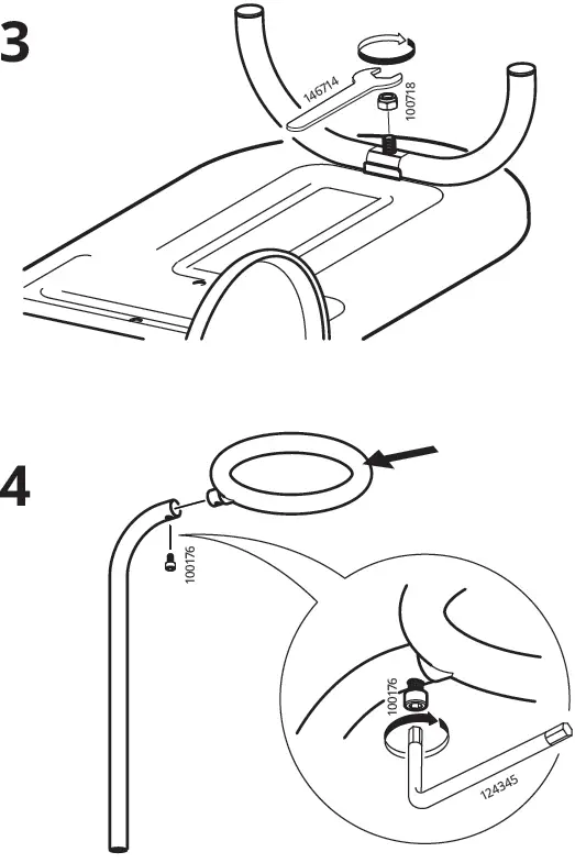 IKEA 104.922.43 CHILISTRAN Plant Stand with Wheels Instruction-3