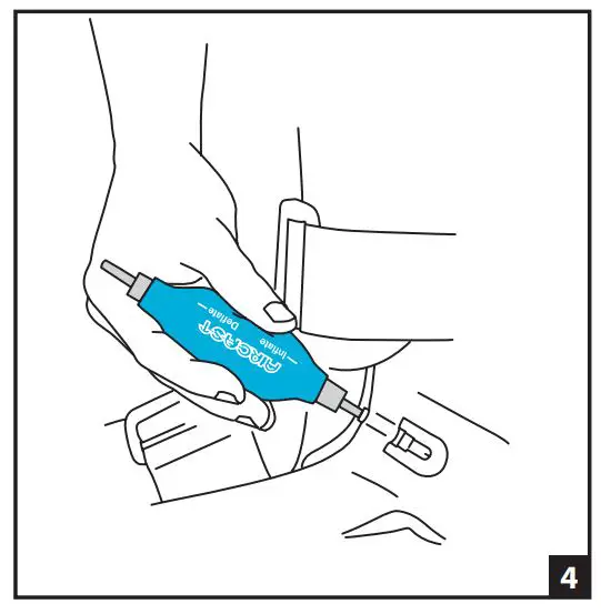 AIRCAST 01A-L SP Walker Boot - USING INSTRUCTIONS 4