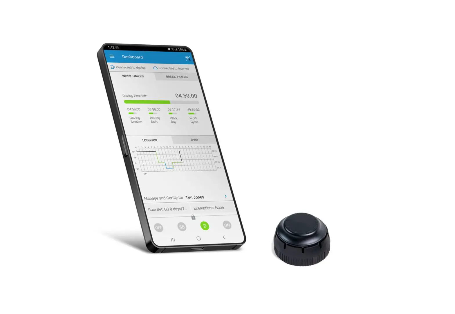 Logbooks Eld100 User Manual