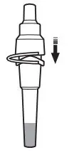 FORA COVID-19 Antigen Rapid Test Instruction Manual - Press the attached cap tightly onto the extraction buffer tube containing the processed sample