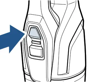 BISSELL 3192 Series Powerswift ION XRT 2-in-1 Lightweight Vacuum - Power Button