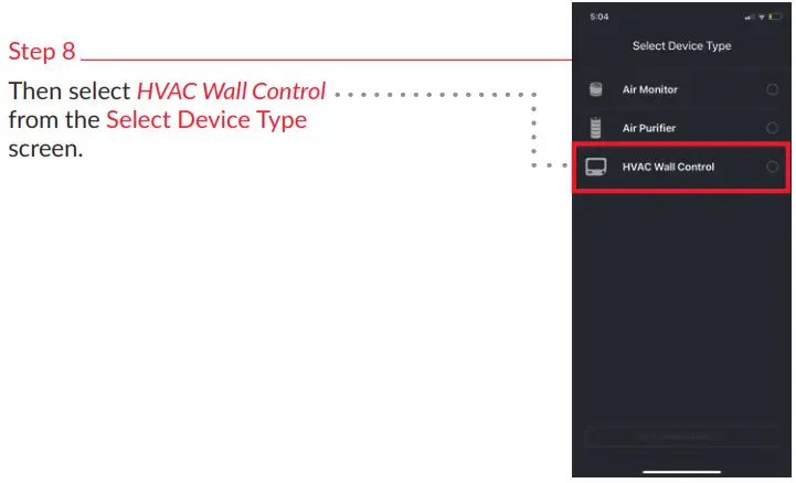 bryant SYSTXBBECC 05RI Evolution Connex Control Registration - Bryant Home app stap 8