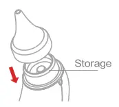 Shenzhen Meishi Technology GT3 Nasal Aspirator - Step 3