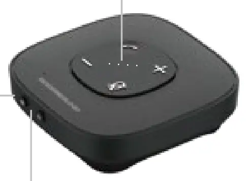 capbel CS300 USB Bluetooth Conference Speakerphone - usb connection 2