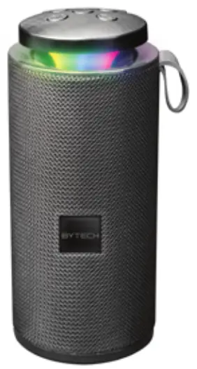 BYTECH AUBS172 Wireless Speaker Color Changing Light