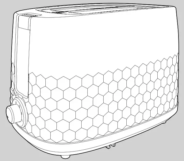 morphy richards Hive 2 Slice Toaster - Cover