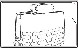 morphy richards Hive 2 Slice Toaster - Using your toaster 1