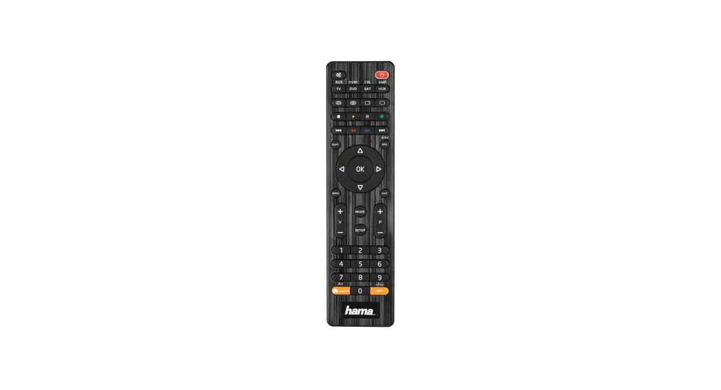 Hama 2k012307 8-in-1 Universal Remote Control Instruction Manual