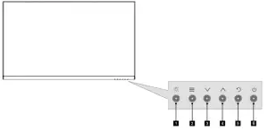 kogan KAMN27F24SB 27-Inch Curved Full HD 240Hz FreeSync Gaming Monitor - contoral