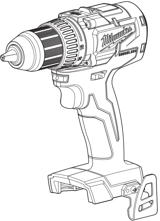 milwaukee 2801 20 M18 Compact Brushless Drill Driver