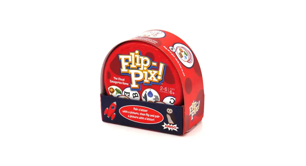 Amigo Ami21425 Flip-pix 2 To 6 Players User Guide