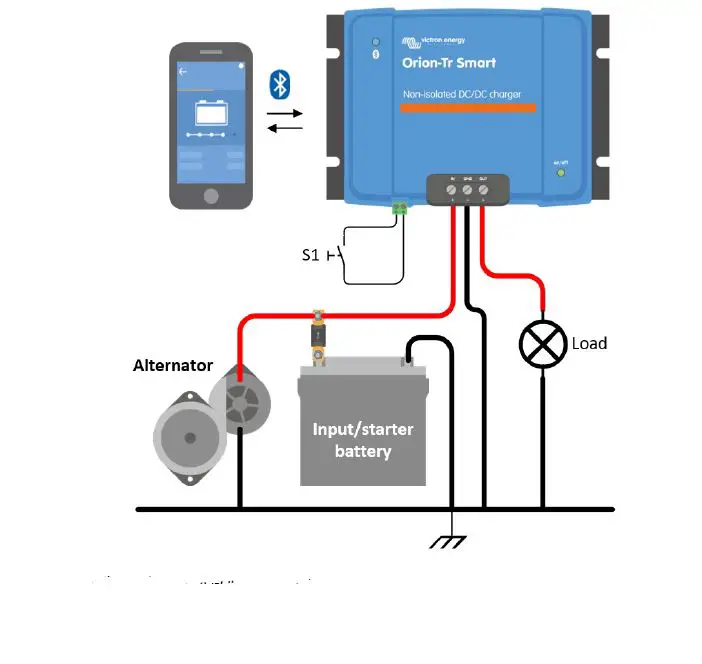 victron energy ORI121236140 Orion-Tr Smart DC-DC Charger Non-Isolated Charger FIG 1