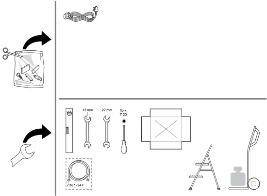 BOSCH B36CL81ENG 36 Inch Freestanding 4 French Door Smart Refrigerator