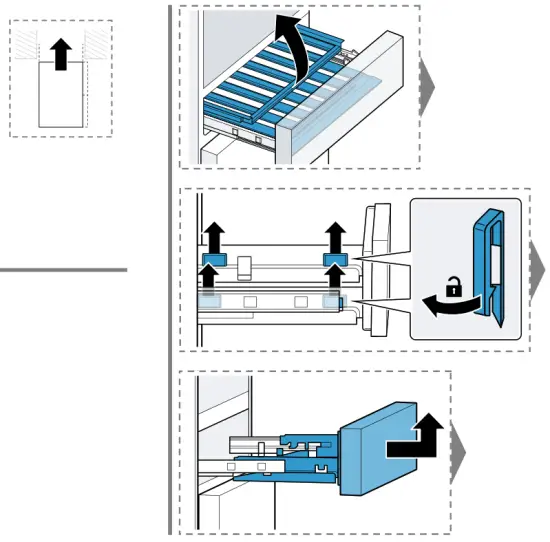 BOSCH B36CL81ENG 36 Inch Freestanding 4 French Door Smart Refrigerator - fig 4