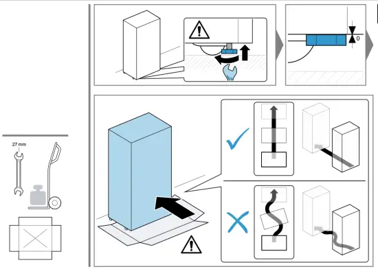 BOSCH B36CL81ENG 36 Inch Freestanding 4 French Door Smart Refrigerator - fig9