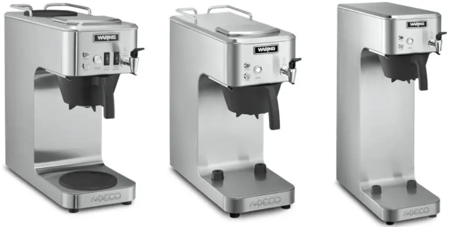 WARING COMMERCIAL WCM70PAP Series Pour Over Coffee Brewer - Cover