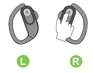 VOESUD Q33 Wireless Earbuds - Operation 1