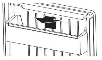 KitchenAid KURR114KPA Undercounter Refrigerator FIG 23