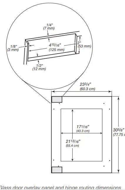 KitchenAid KURR114KPA Undercounter Refrigerator FIG 4