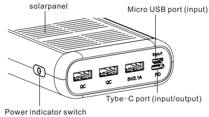 HAO XUN HX200Q4 High Capacity Portable Power Source - Product Operation