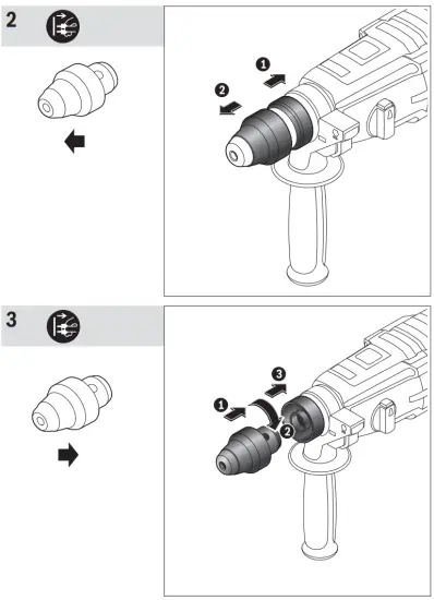 BOSCH 2 28 GBH Professional SDS Plus Hammer Drill - Fig1
