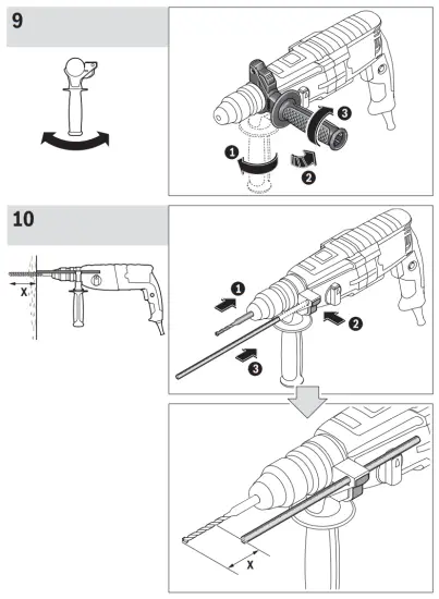 BOSCH 2 28 GBH Professional SDS Plus Hammer Drill - Fig5