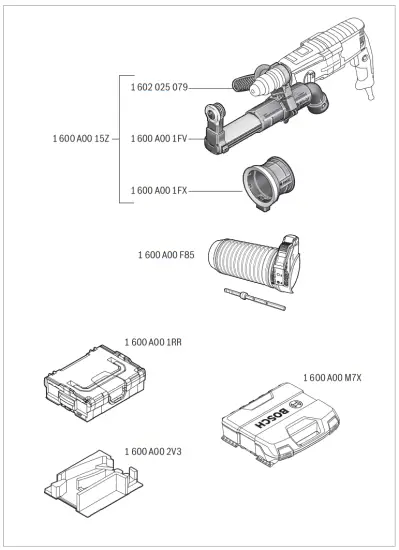 BOSCH 2 28 GBH Professional SDS Plus Hammer Drill - Fig9