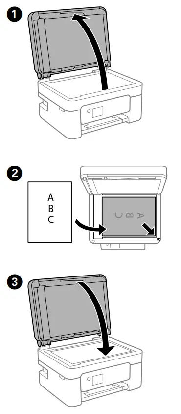 EPSON WF-2870 Series Compact Multifunction Inkjet Printer User Guide - Copying
