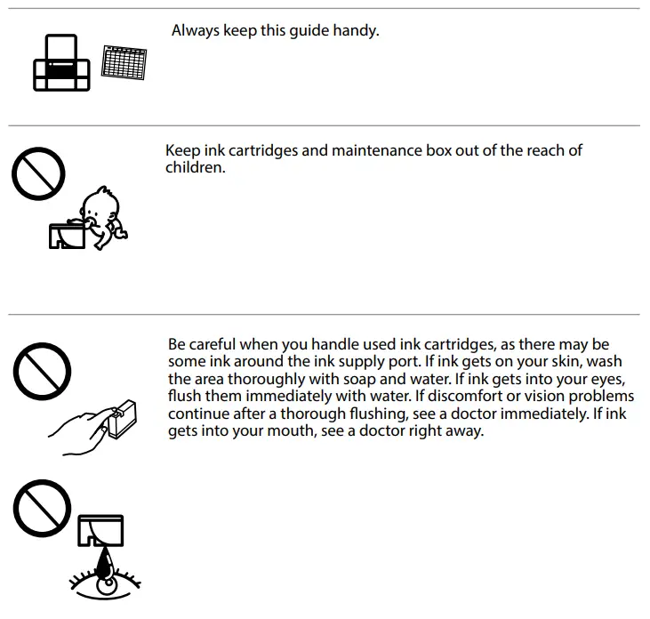 EPSON WF-2870 Series Compact Multifunction Inkjet Printer User Guide - Important Safety Instructions