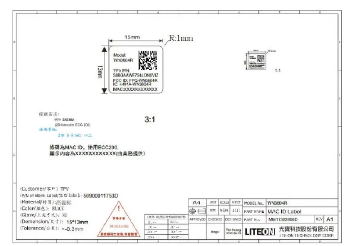 LITEON-WN3604R-Wireless-LAN-USB-Module-4