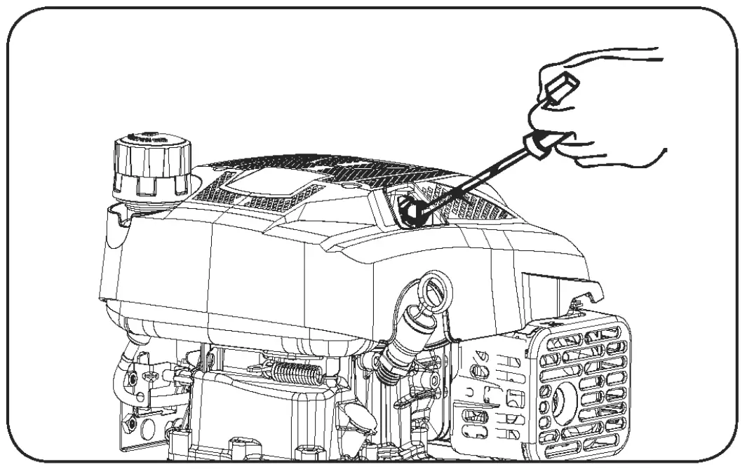 YARDMAX RV170 SPRO Gasoline Engine - fig 6