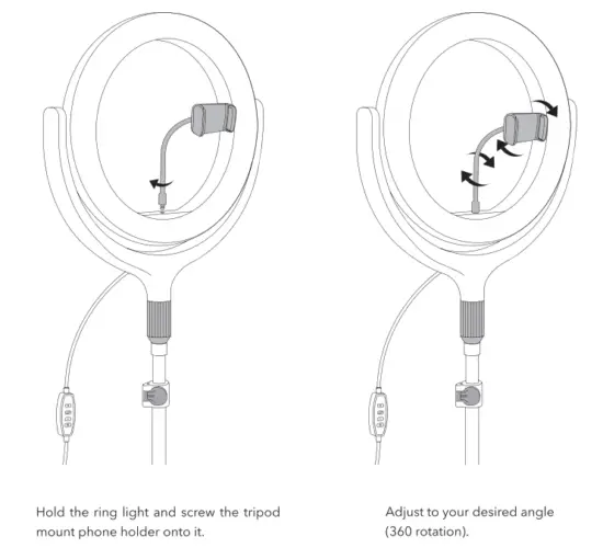 TAOTRONICS TT-CL026 LED Stand Light - fig 6