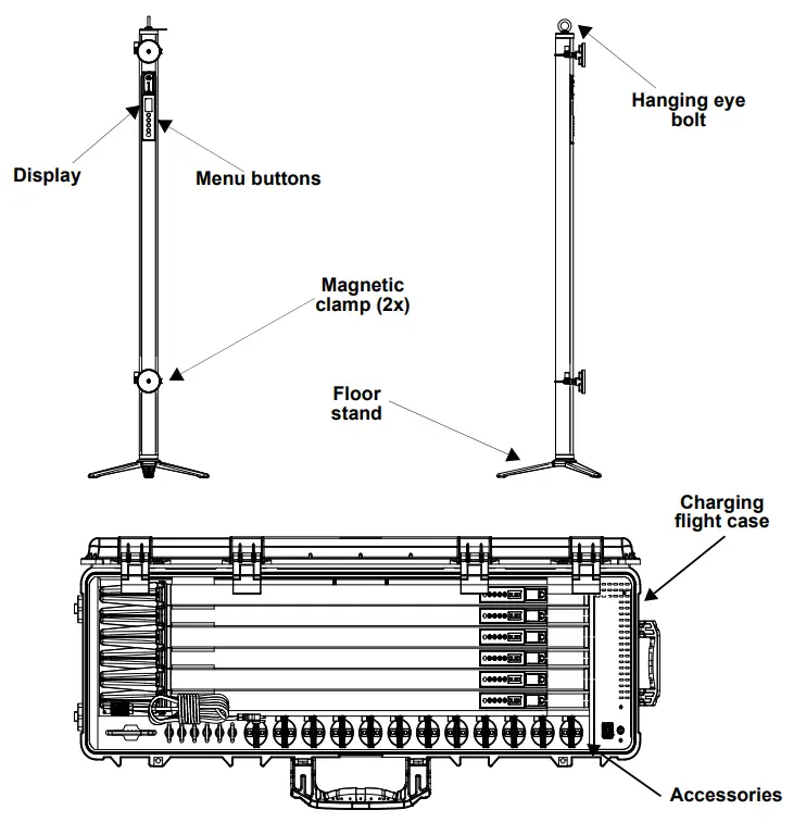 CHAUVET PROFESSIONAL Well STX 180 Battery Operated Outdoor LED - product overview