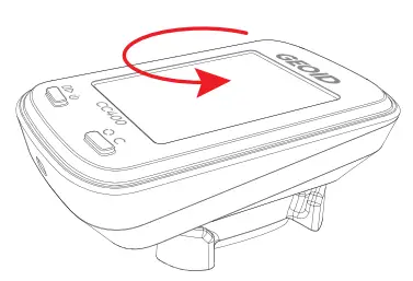 GEOID CC400 Bicycle Smart Computer Cycling GPS Wireless Sensor -3