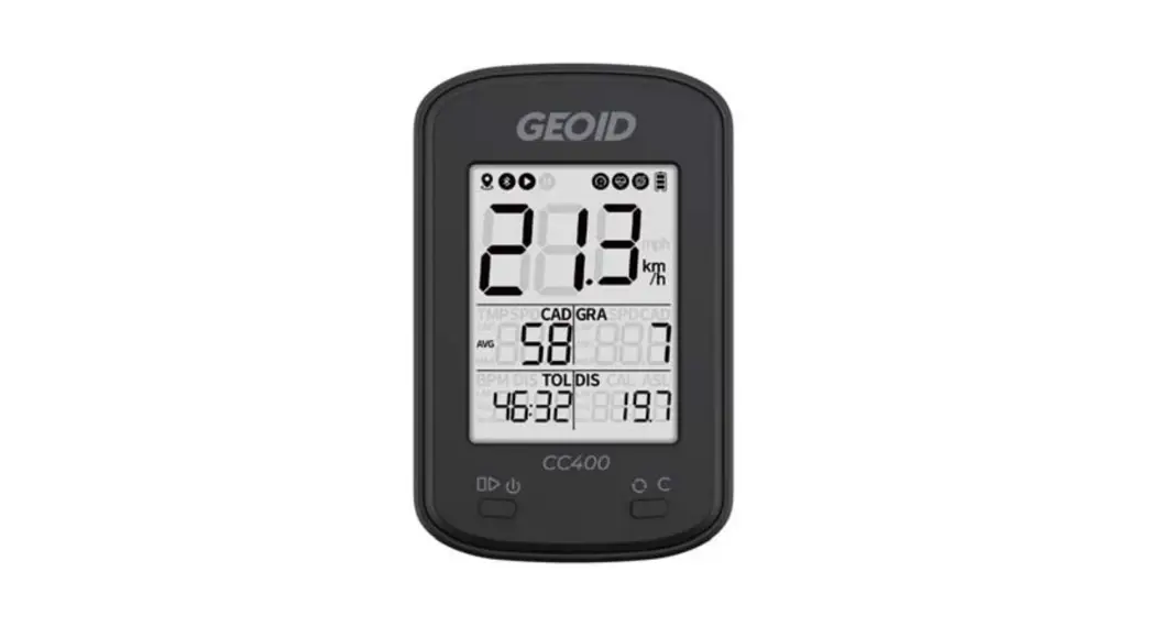 Geoid Cc400 Bicycle Smart Computer Cycling Gps Wireless Sensor User Manual